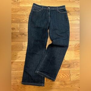 Classic Dark Blue Wash Boden Women's Jeans 16/18